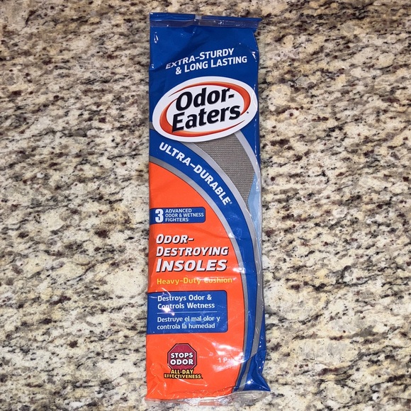 Odor Eaters Ultra-Durable Odor Destroying Insoles Heavy Duty Cushion 1 Pair - Picture 1 of 6
